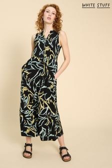 White Stuff Black Jersey Sonia Maxi Dress (B24898) | $118