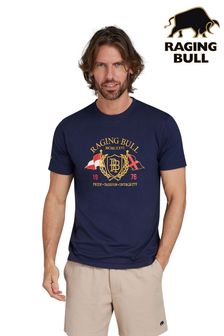 Raging Bull Blue Flags T-Shirt (B25305) | €40 - €43