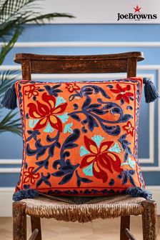 Joe Browns Orange Elegant Embroidery Reversible Cushion (B25339) | KRW85,400
