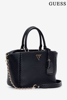 GUESS Black Etel Girlfriend Satchel Bag (B26318) | HK$1,388