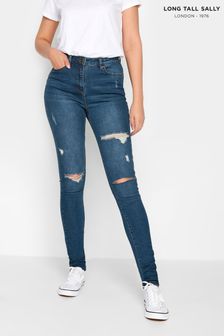 Long Tall Sally Blue AVA Skinny Jeans (B26728) | SGD 75