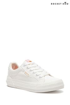 Rocket Dog Cheery Canvas Cotton White Trainers