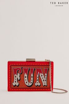 Ted Baker Funia Red Clutch Bag