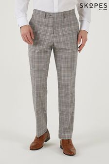 Skopes moška obleka po meri v naravni barvi Whittington: hlače (B27511) | €67