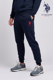 U.S. Polo Assn. Blue Mens Classic Fit Player 3 Joggers (B27530) | $94