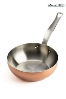 Mauviel 1830 Copper Tri-Ply Uncoated Chefs Pan 18CM (B27578) | $92