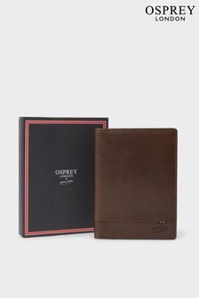 Коричневий - Osprey London The London Leather Passport Cover (B27595) | 3 376 ₴