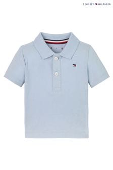 Tommy Hilfiger Baby Blue Flag Polo Top (B27666) | €36