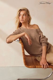 American Vintage Relaxed Slouchy Knitted Jumper (B27815) | 701 SAR