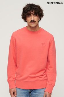 Superdry Pink Vintage Washed Sweatshirt (B28046) | SGD 106