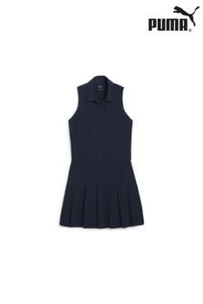 Puma Blue Club Womens Golf Pleated Dress (B28833) | AED471