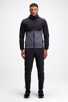 Zavetti Canada Vosso Woven Zip Through Hoodie (B28920) | $129