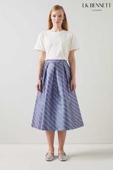 LK Bennett Olsen Geometric Skirt (B29005) | €330