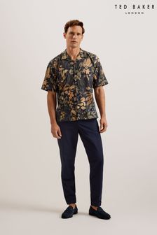 Ted Baker Tapered Fit Holmer Single Pleat Trousers