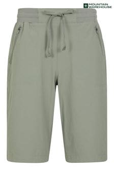 Mountain Warehouse Green Womens Explorer Long Shorts (B29801) | 198 SAR