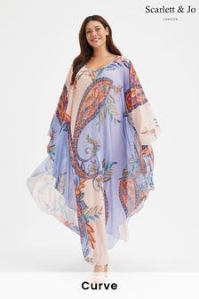 Scarlett & Jo Purple Maxi Kaftan (B29906) | €189