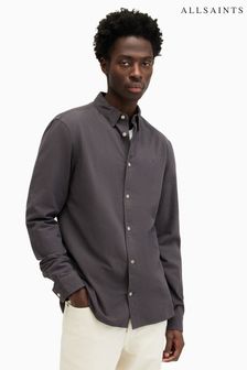 AllSaints Grey Lovell Shirt (B29969) | 631 SAR