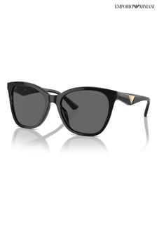 Emporio Armani Ea4222U Butterfly Black Sunglasses (B30122) | kr2,155