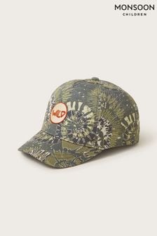 Monsoon Green Camouflage Print Cap (B30414) | $29 - $31