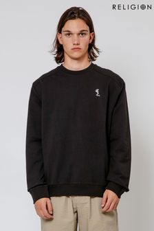 Religion Black Performance Sweatshirt (B30418) | $154