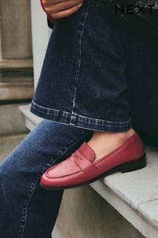 Women s Red Flat Footwear Next Luxembourg