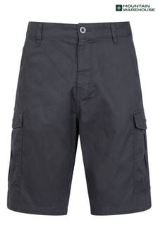 Mountain Warehouse Black/Grey Mens Lakeside Cargo Shorts (B30825) | €34