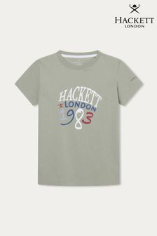 Hackett London Older Boys Green T-Shirt