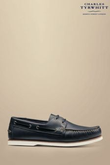 Charles Tyrwhitt Blue Charles Tyrwhitt Blue Boat Shoes (B33355) | $159