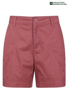 Rosa - Mountain Warehouse Damen Bayside Shorts aus 100 % Bio-Baumwolle (B33482) | 36 €
