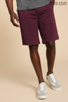 White Stuff Purple Sutton Organic Chino Shorts (B34085) | LEI 301