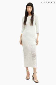 AllSaints White Briar Dress (B34096) | OMR124