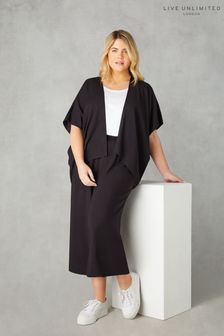 Live Unlimited Curve - Black Batwing Cover-Up (B34119) | $77