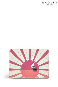Radley London Sailing Into The Sunset Small Travel White Cardholder