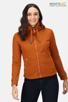 Regatta Brown Azariah Full Zip Hooded Fleece (B34185) | €60