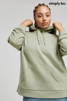 Simply Be Green Longline Hooded Tunic (B34225) | $48