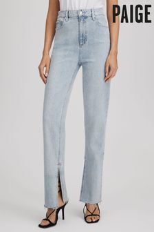 Paige Straight Leg Split Hem Jeans (B34421) | €358