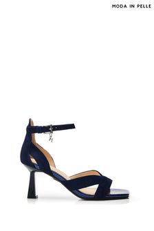 أزرق داكن أزرق - Moda In Pelle Livelia Kremi Heel Sandals (B34479) | 567 ر.س