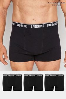 BadRhino Big & Tall Black Trunks 5-Pack (B34797) | AED189