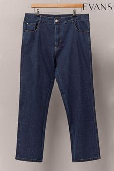 Синие прямые джинсы Evans (B34840) | €48