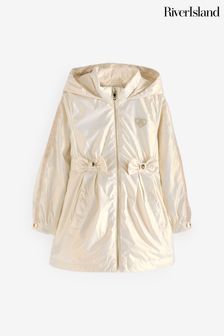 Cinched raincoat hot sale