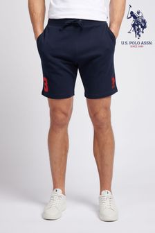U.S. Polo Assn. Mens Classic Fit Player 3 Sweat Shorts (B35286) | KRW96,100