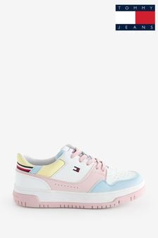 Tommy Hilfiger Low Cut Lace-Up White Sneakers