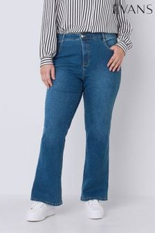 Синие расплавленные джинсы Evans Curve (B35840) | €48