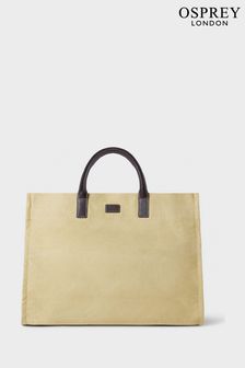 كريمي - حقيبة يد كانفاس كبيرة The Mac من Osprey London (B36028) | 619 ر.ق