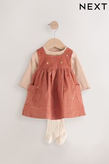 Brown Pinafore Girlsclothing Next Luxembourg