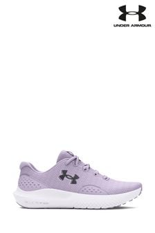 Under Armour Purple/White Charged Surge 4 Trainers (B36431) | $103