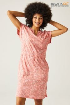 Regatta Pink Bayletta Mid Length Summer Dress (B36523) | $45