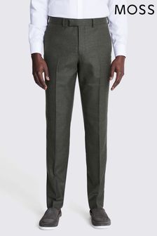MOSS Tailored Fit Army Green Performance Trousers (B36562) | €157