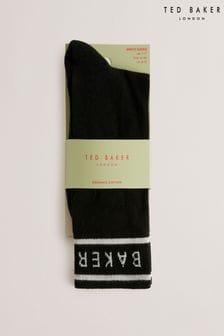 Ted Baker Black Sokkbbb Branded Socks (B36830) | 572 UAH