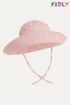 紅色 - Kidly Wide Brim Sun Hat (B37121) | NT$840